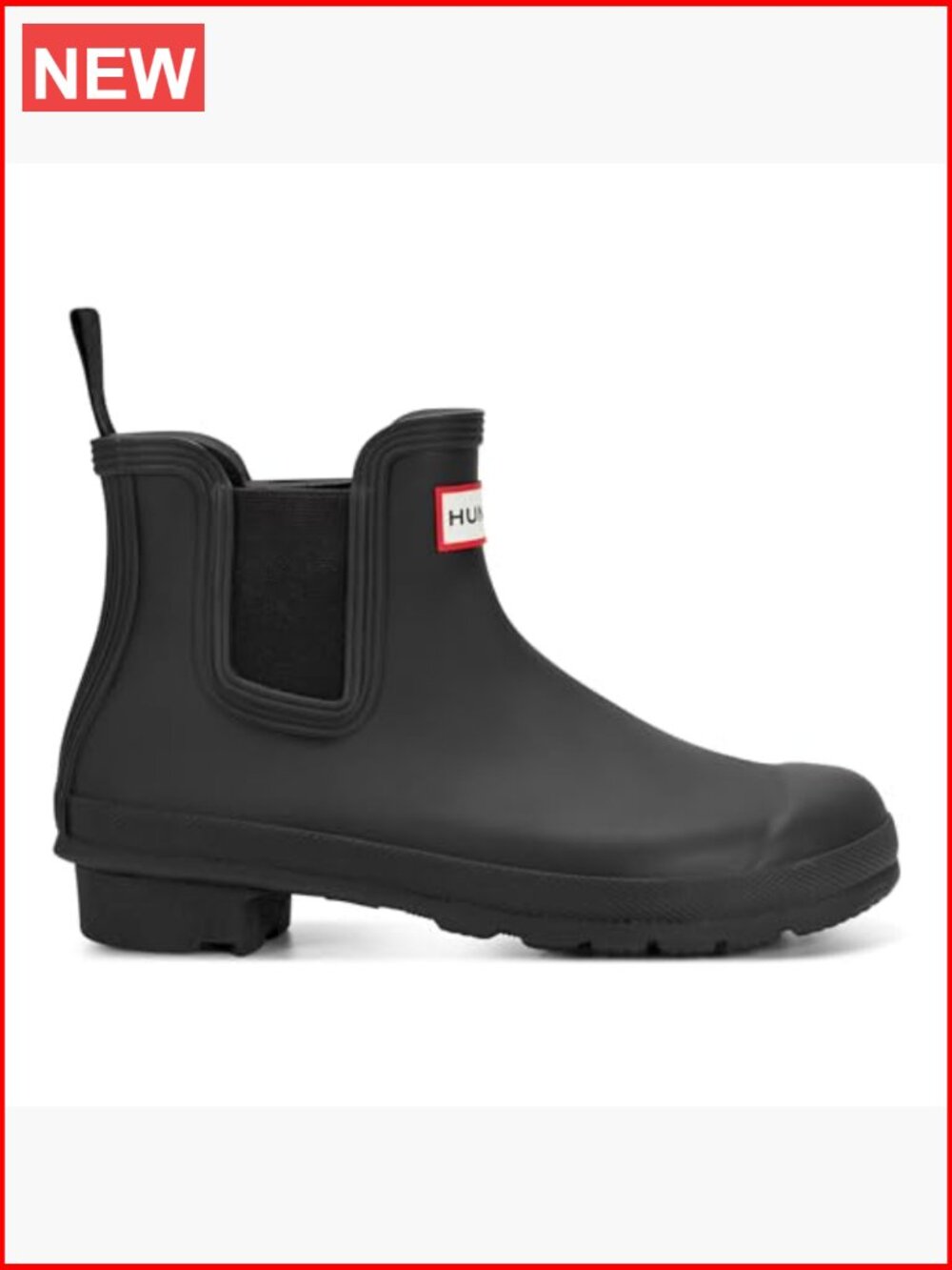 Waterproof Chelsea Rain Boot - Vulcanized Natural Rubber, Easy Pull-On - Picture 5 of 7